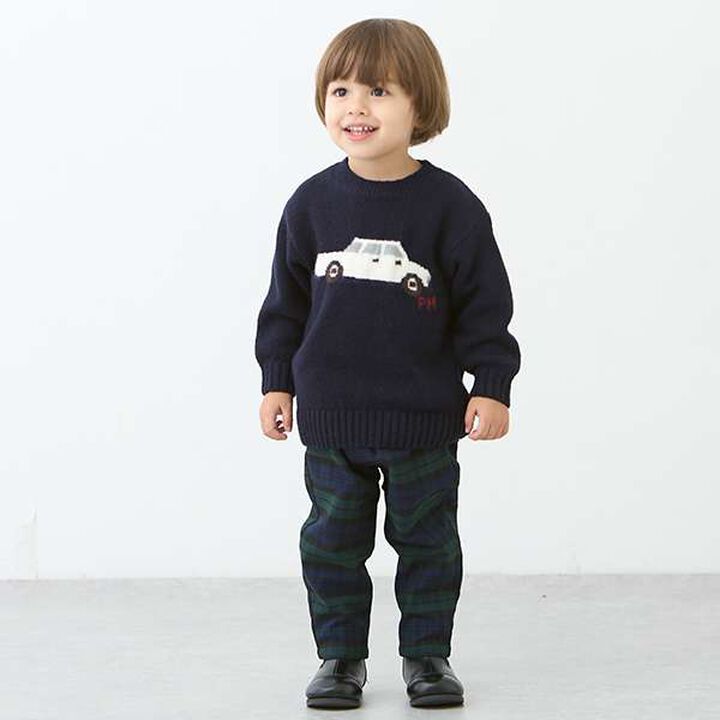 Fluffy and Soft Motif Knitwear,Ivory, medium image number 14