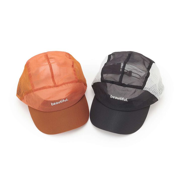 [D Select] Nylon Mesh Cap,Brick, medium image number 14