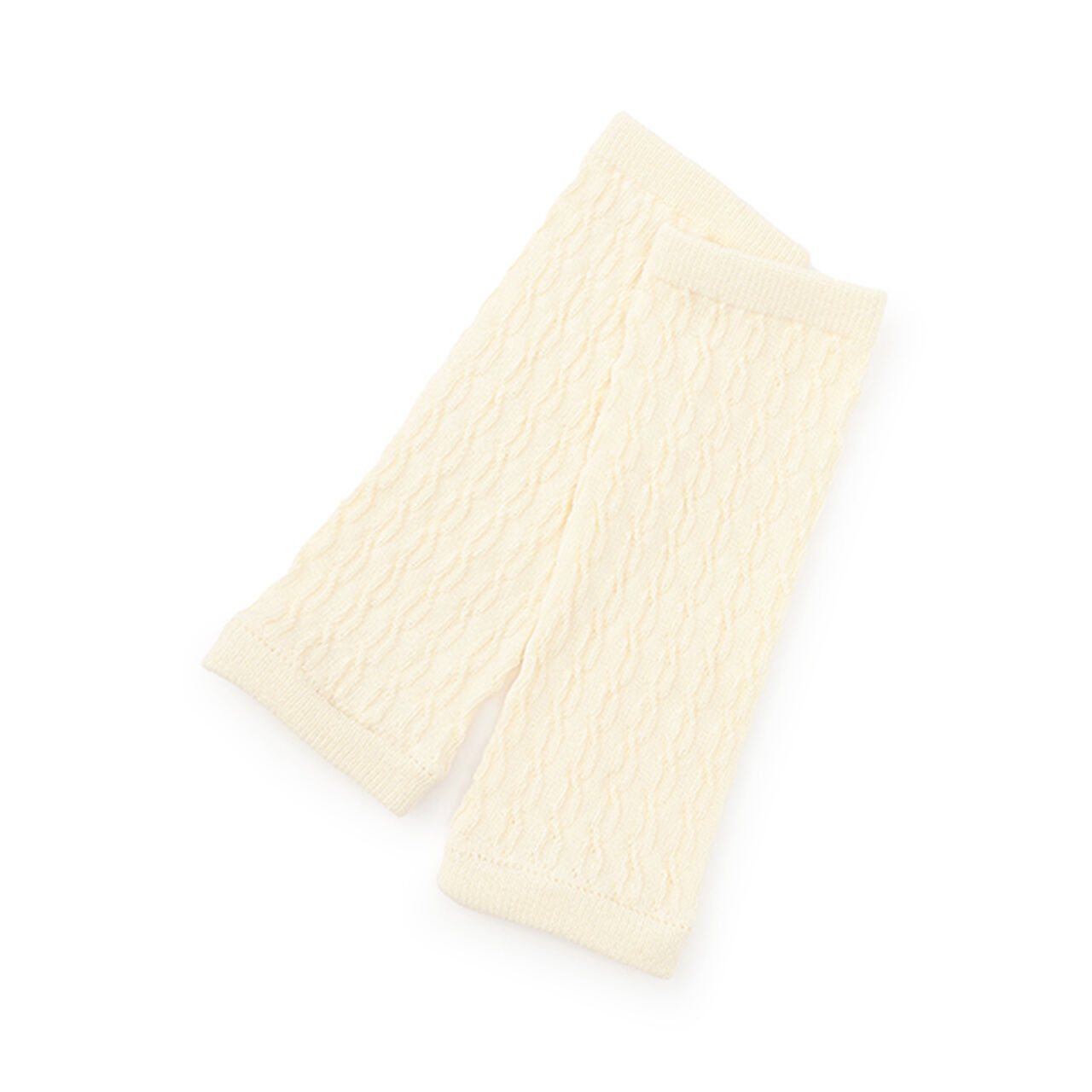 Jacquard Leg Warmers,Ivory, large image number 0