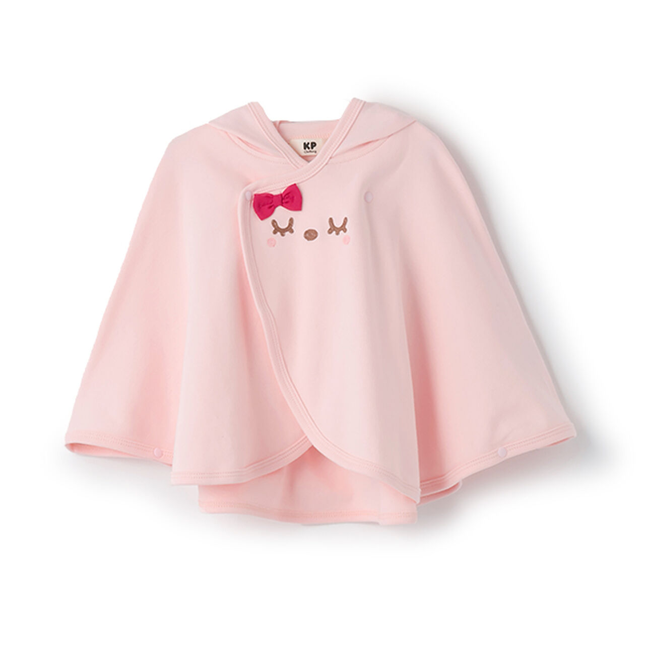 Mimi Face Embroidery & 3D Ear Cape,Off white, large image number 10