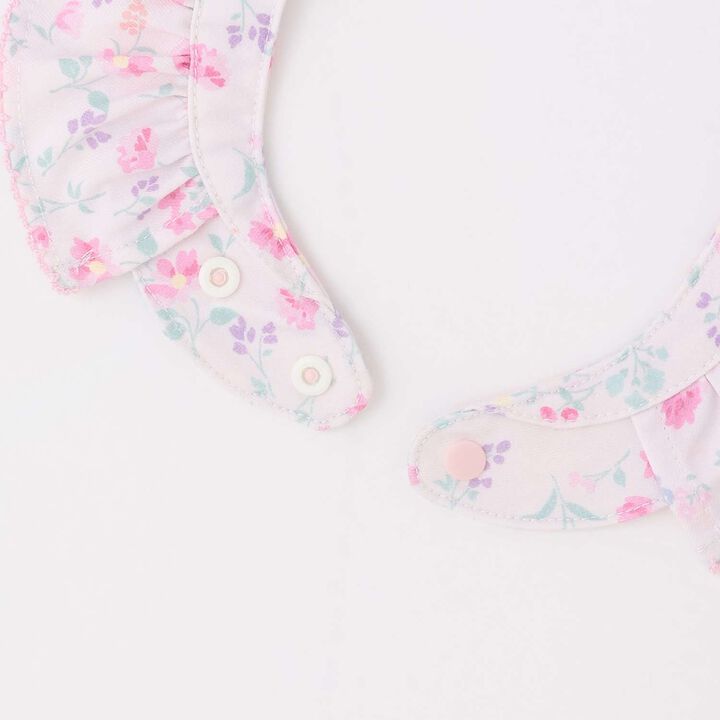 Flower Pattern Apron & Headband Set [Box Included],Light pink, medium image number 2