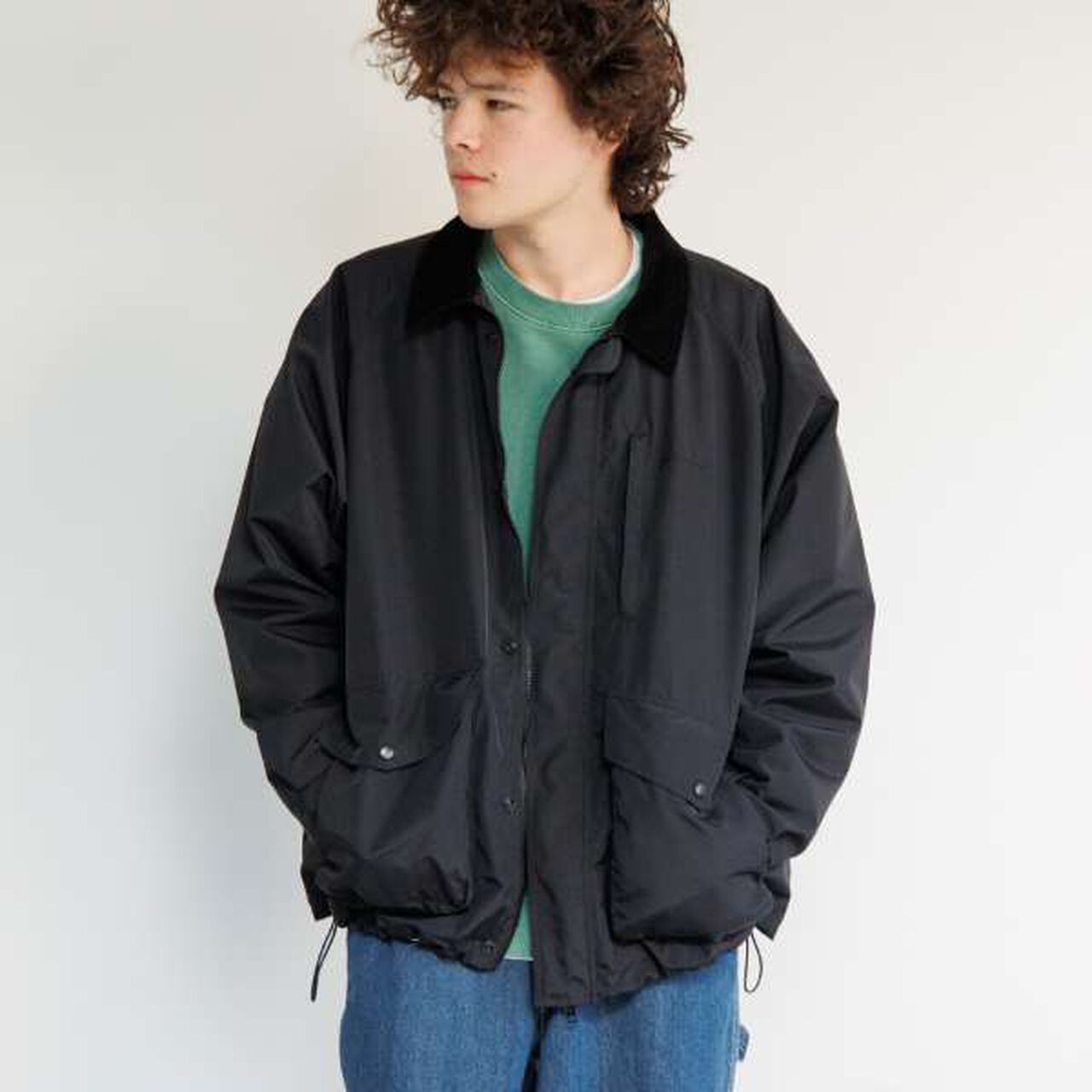[Water-Repellent & Breathable] Nylon Jacket,Khaki, large image number 23