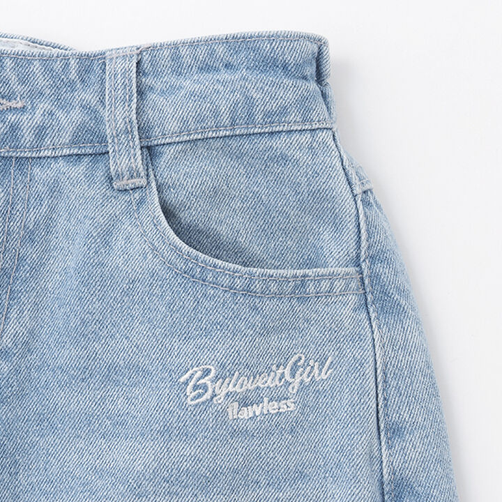 Damage Loose Denim,Black, medium image number 5