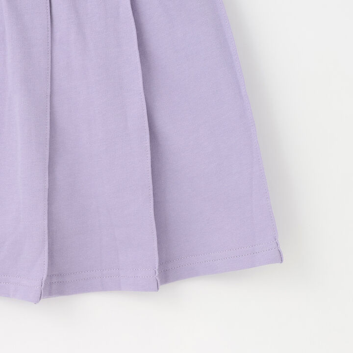 [100% Cotton] Half Zip Skirt-Shorts Outfit Set,Charcoal gray, medium image number 18