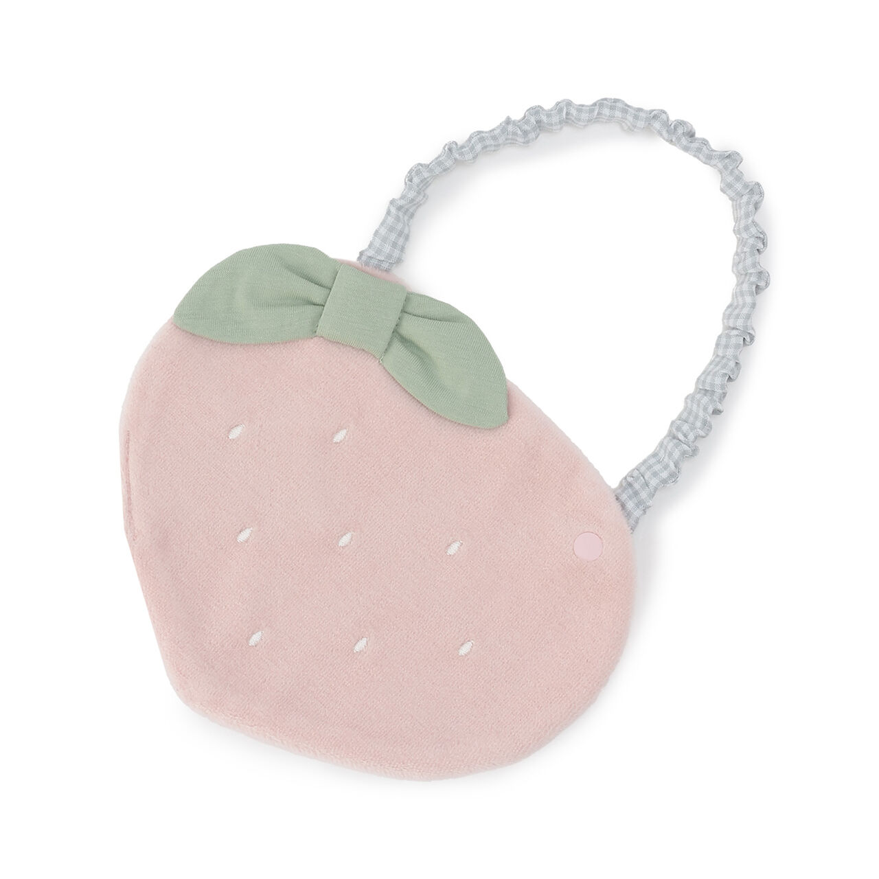 Strawberry Bib,Light pink, large image number 0