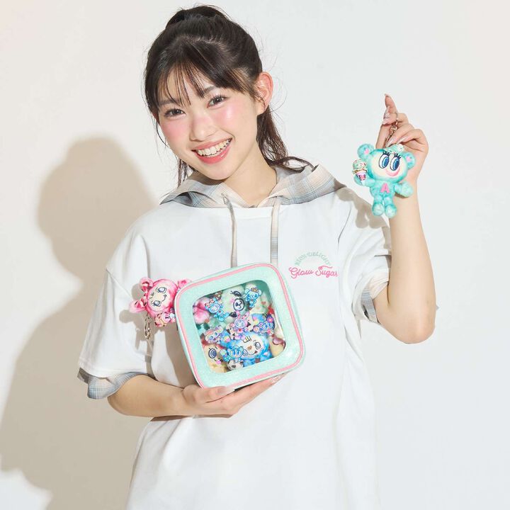 [31 Ice Cream] x Narumiya Characters Square Pouch,Multi color, medium image number 7