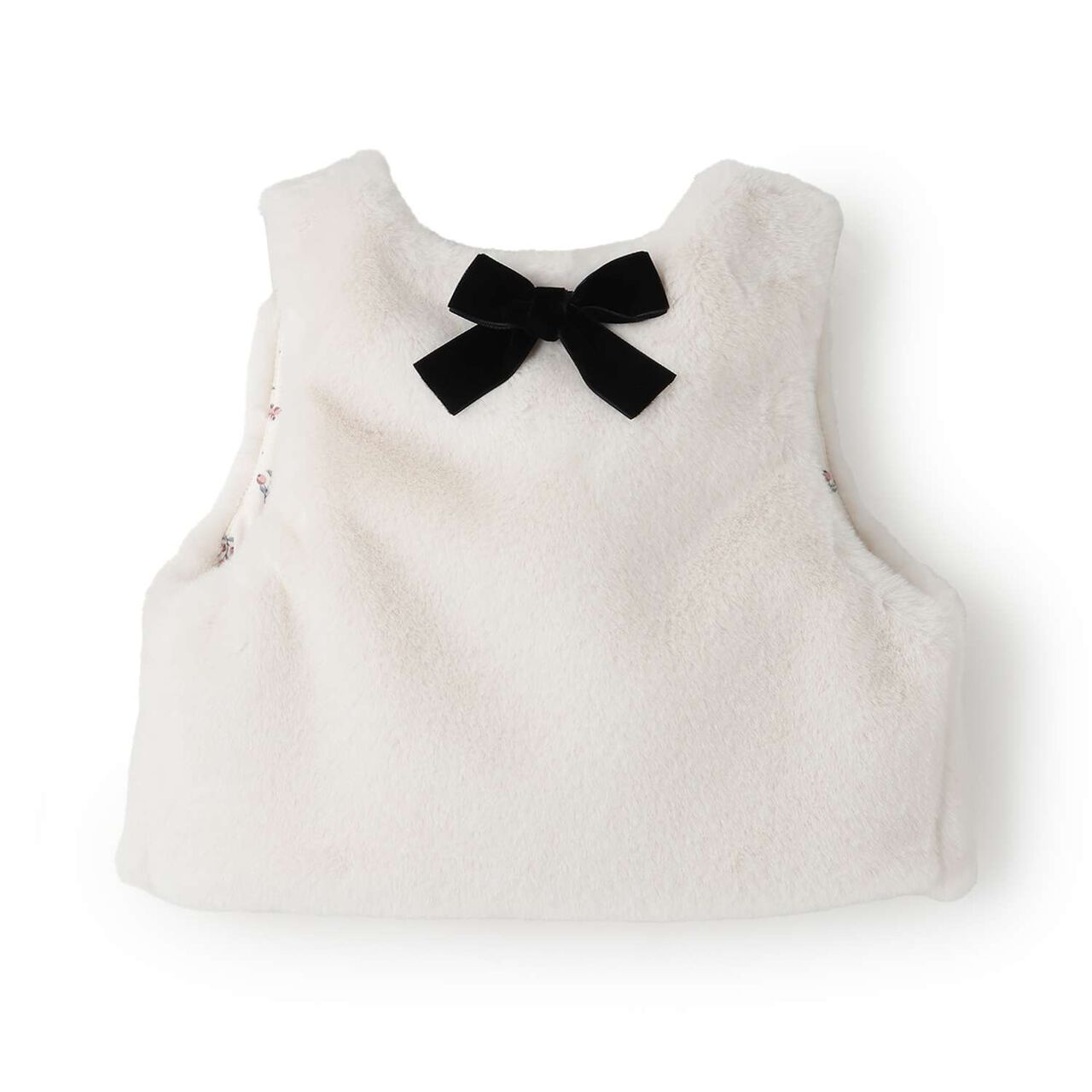 Link - Faux Fur Vest,Mocha tea, large image number 6