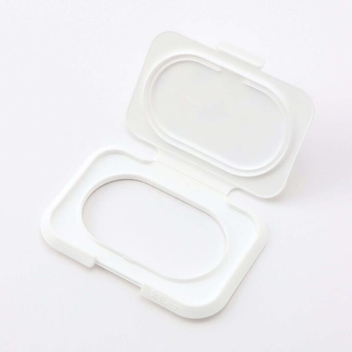 Baby Beret-chan Original Pattern Wet Wipe Cover Bitatto,Off white, medium image number 2