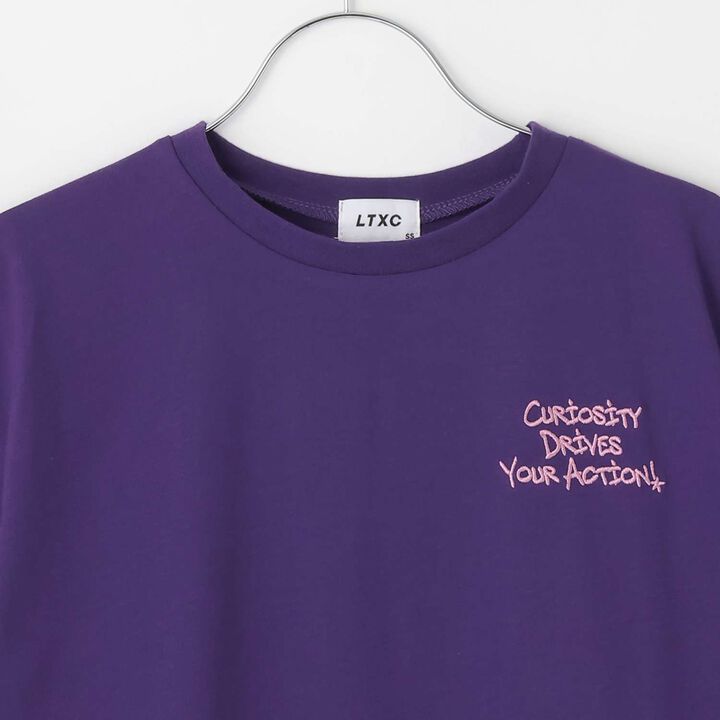 [LTXC/Quick-Dry] Loose T-Shirt Layered Set,Purple, medium image number 15