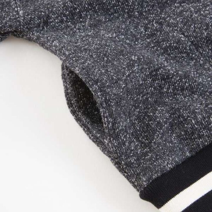 KP Boy Ribbed Sweatshirt [100-160],Black, medium image number 10