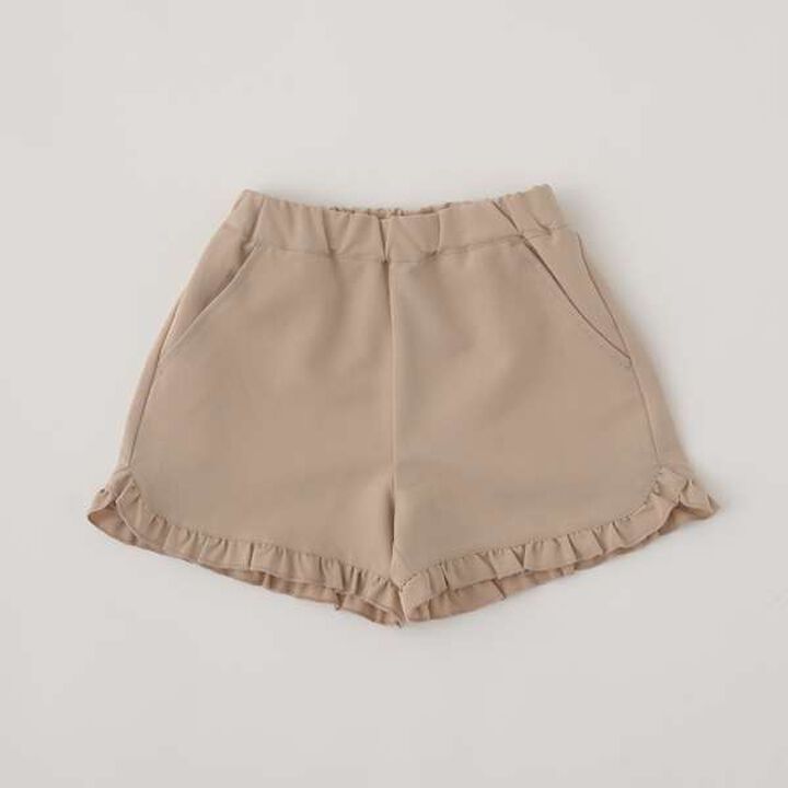 Frill Hem Shorts,Ivory, medium image number 12