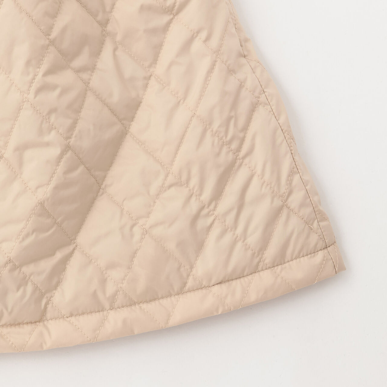 Quilted Puff One-Piece Dress,Pink, large image number 10