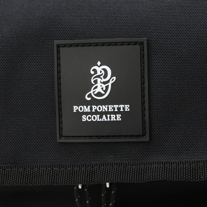 32L Lightweight Water-Repellent Bucket-Style School Backpack,Black, medium image number 2