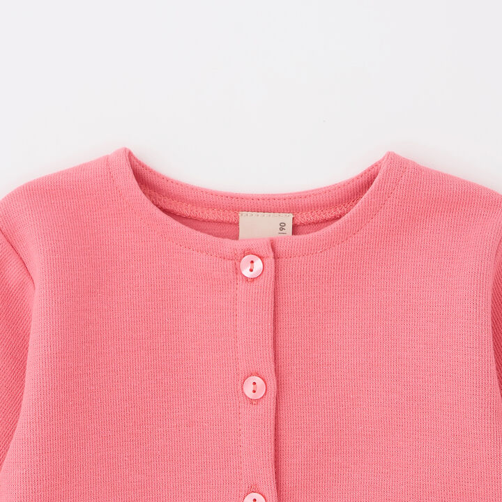 Link Ribbon Cardigan,Light beige, medium image number 14