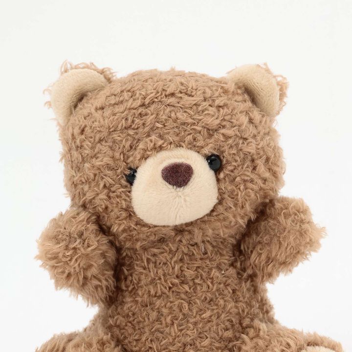 Fluffy Bear Charm with Chain,Ivory, medium image number 2