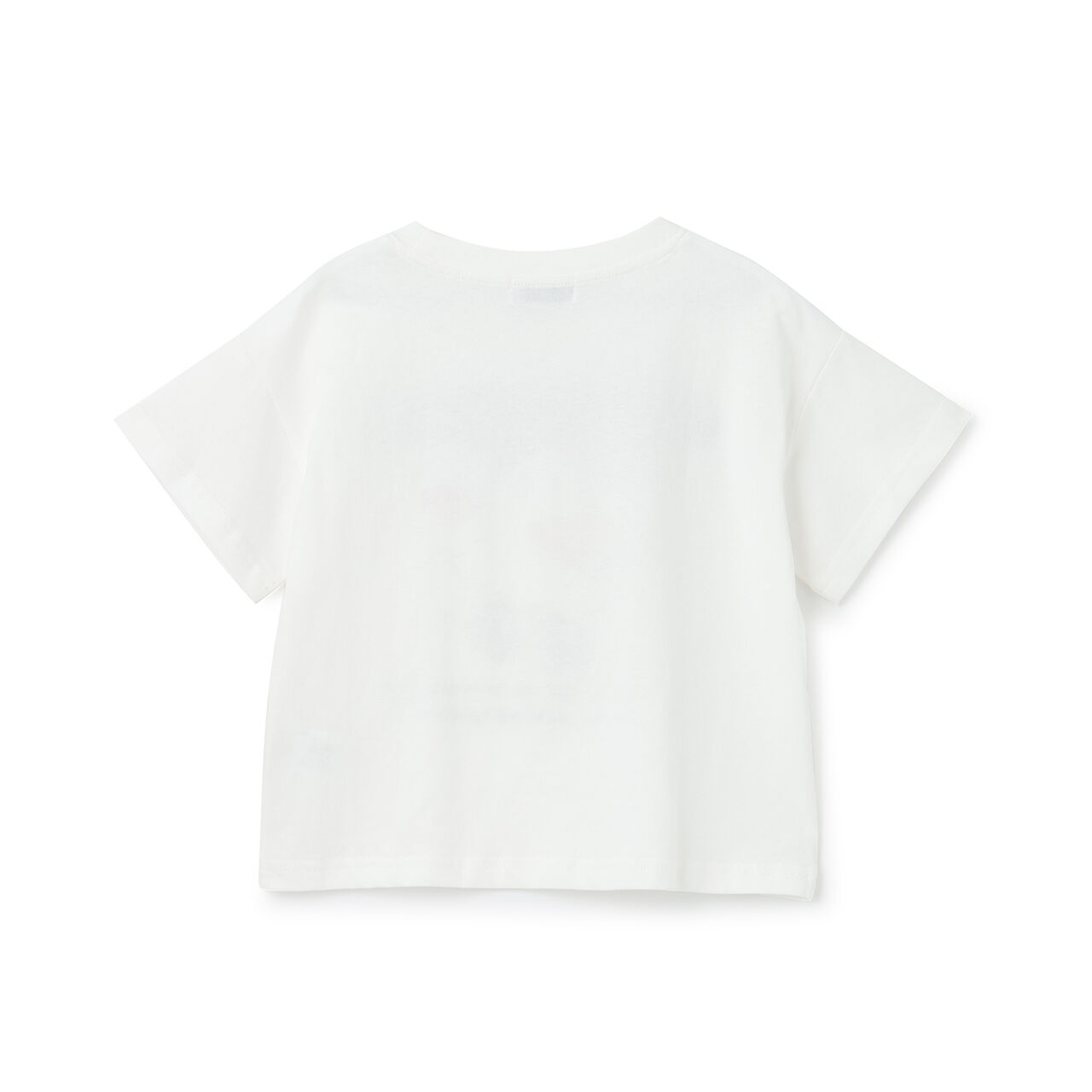 [Cotton 100%] Loose Short Sleeve T-Shirt with Ghost Illustration,Charcoal gray, large image number 1