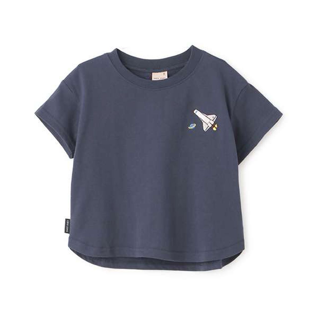 [GOOD PRICE Cool Sensation] Embroidered Short Sleeve T-Shirt,Light blue, large image number 7