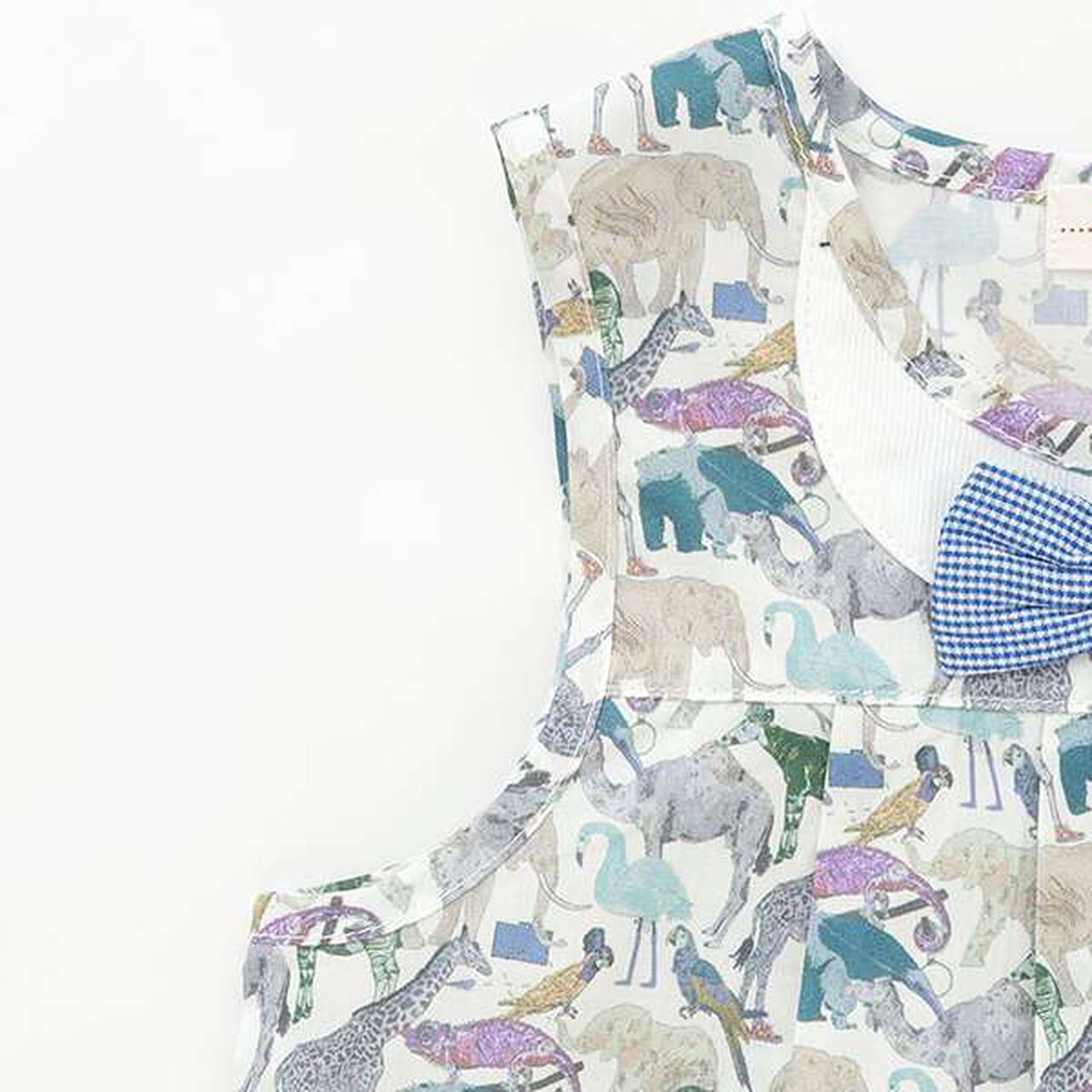 Q-For The Zoo Apron,Blue, large image number 3