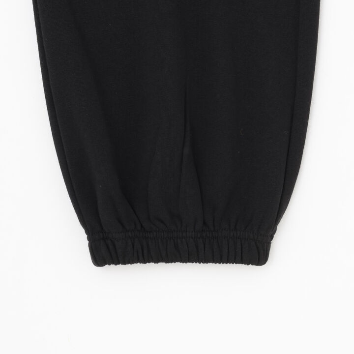 Wool Lined 100% Cotton Sweat Jogger Pants,Black, medium image number 11