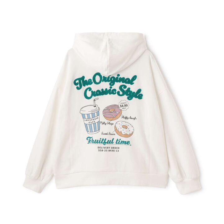 Back Sagara Loose Parka,Smoke white, medium image number 1