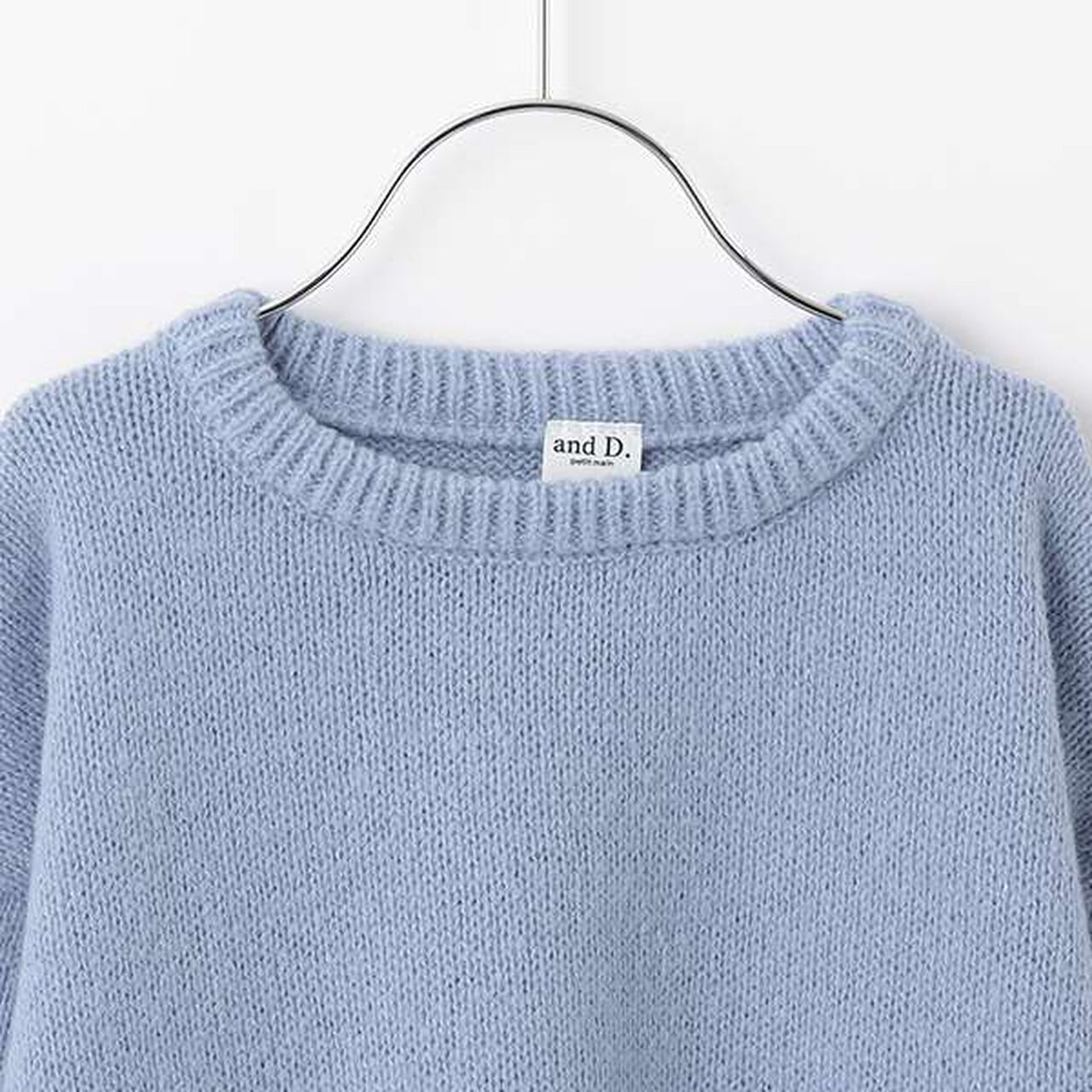 [Matching with Dad Outfit] Machine Washable Kids Layered Hem Knitwear,Striped, large image number 11