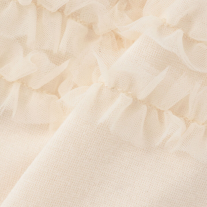 Frilled Pants with Ruffled Back,Ivory, medium image number 5