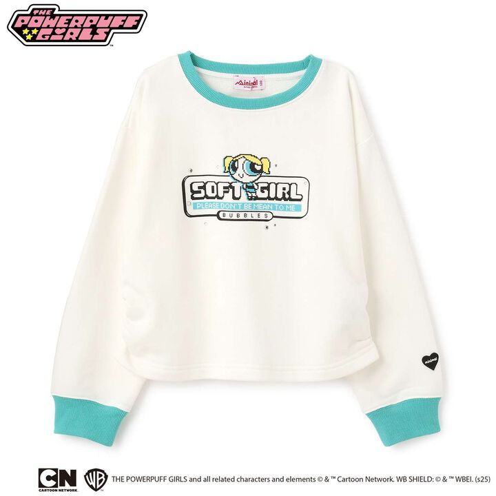 [Anti-Stain Finish] Powerpuff Girls Assorted Fleece Characters,Light green, medium image number 14