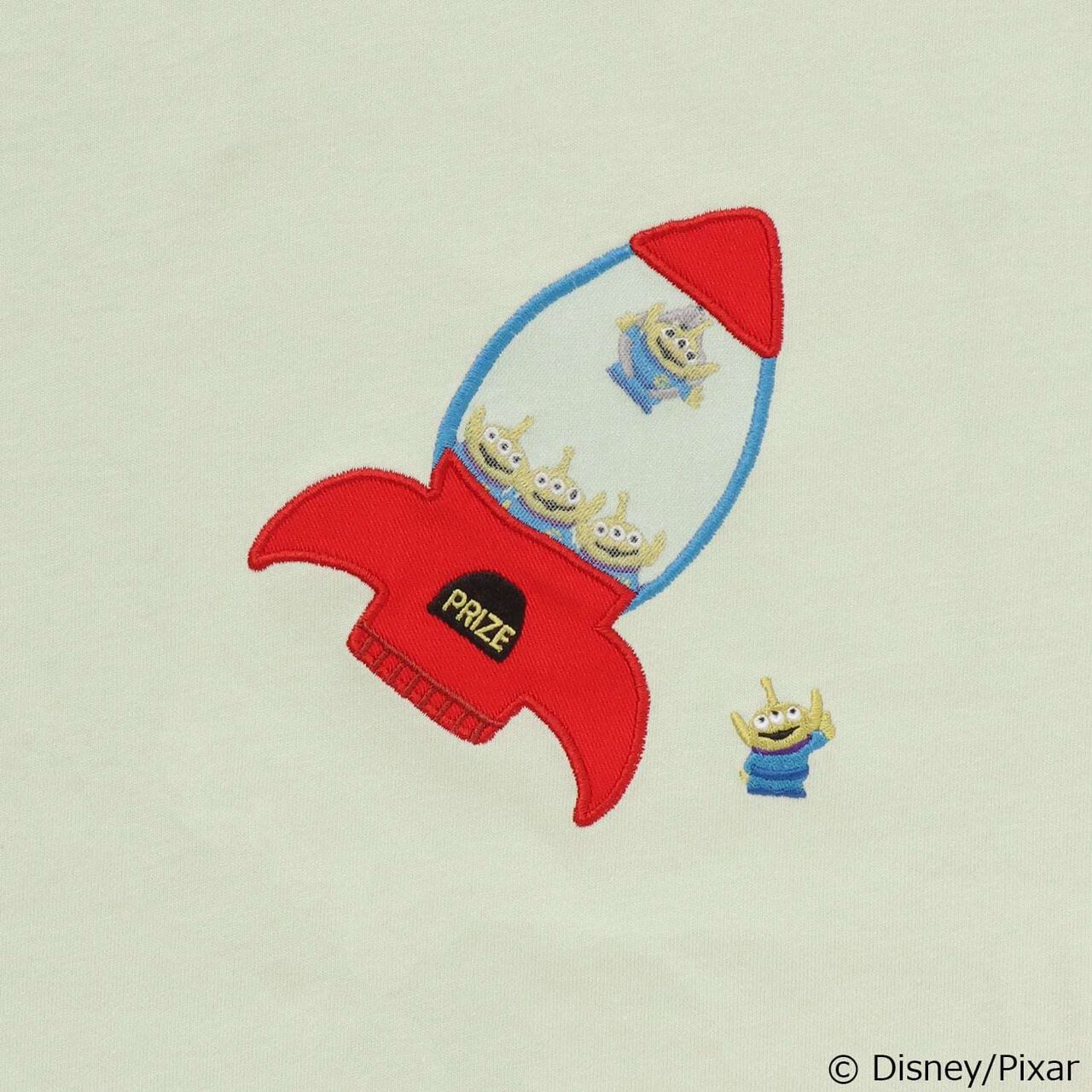 [Disney/Pixar] TOY STORY 貼布刺繡短袖T恤,苔蘚綠, large image number 13