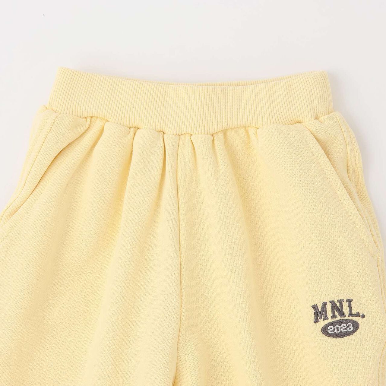 [DailyME] 100% Cotton Sweatpants,Yellow, large image number 5