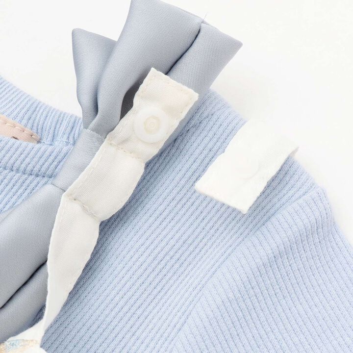 Link Floral Embroidery Outfit Set,Light pink, medium image number 4