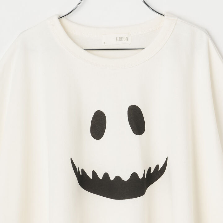 [Halloween] Stain-Resistant, Quick-Dry & UV-Protection Ghost T-Shirt,Ivory, medium image number 13