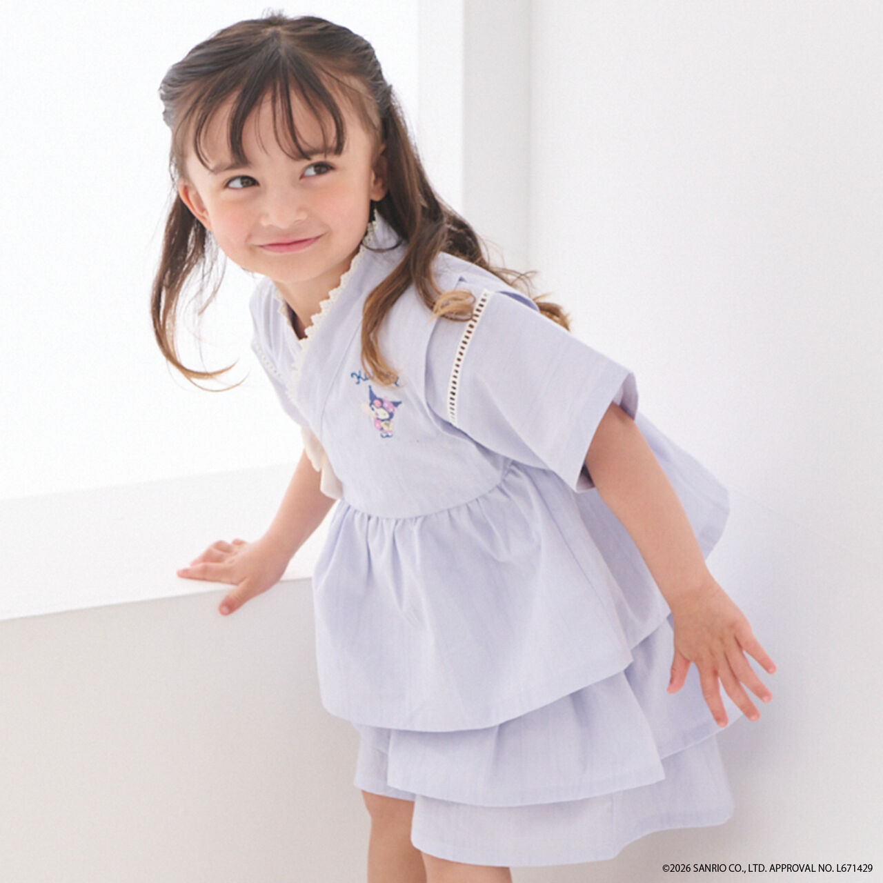 [Sanrio Characters] Peplum Frill Jinbei,Lilac, large image number 2