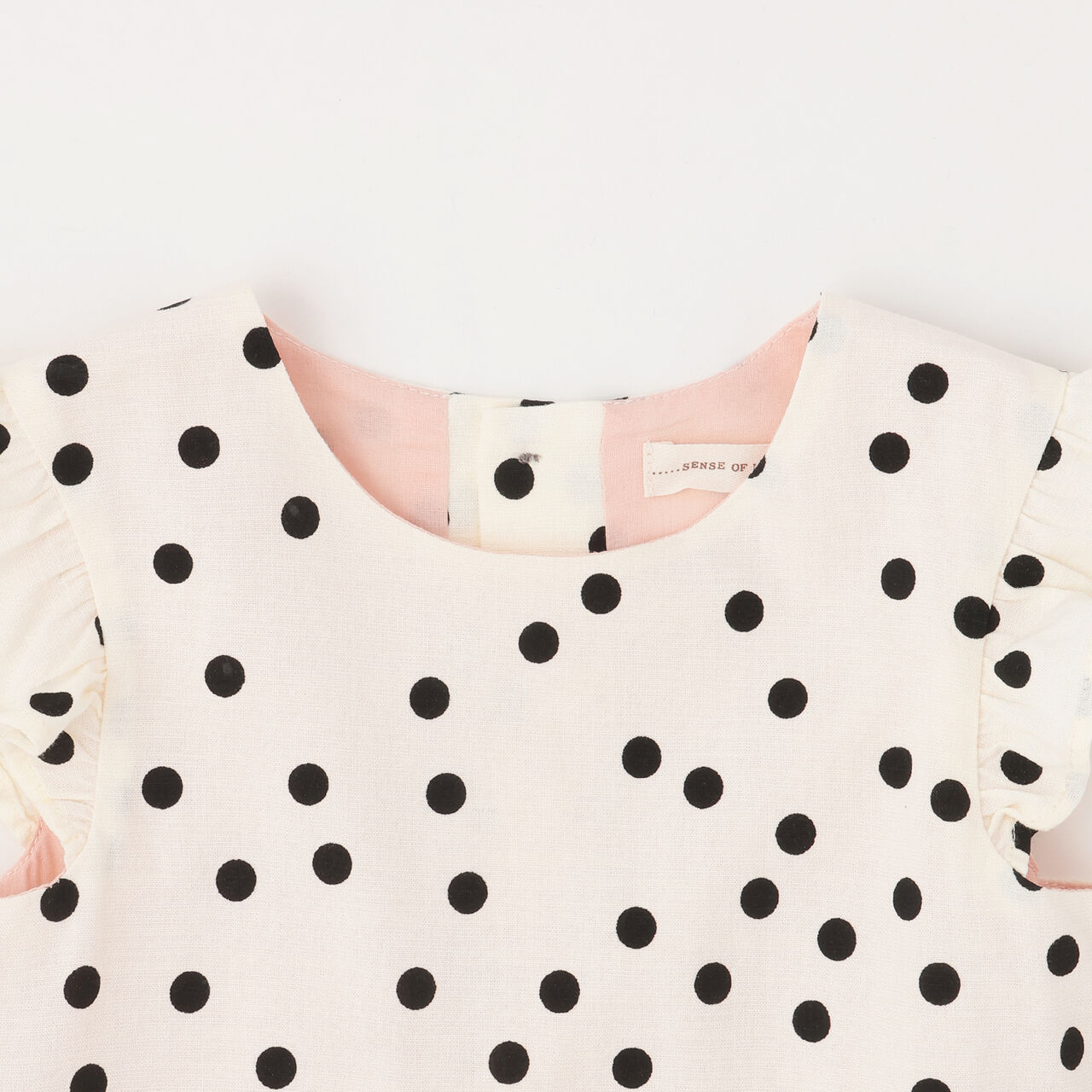 Dot Balloon Tunic,Pearl white, large image number 2
