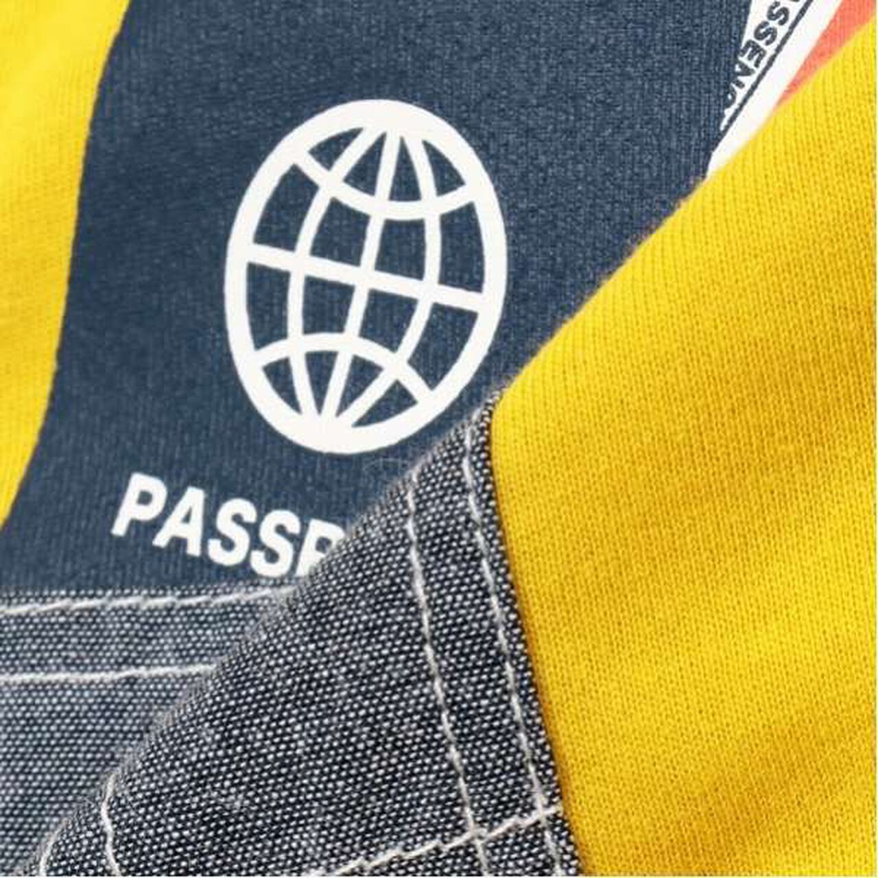 Sky Journey Long-Sleeve T-Shirt,Mustard, large image number 2