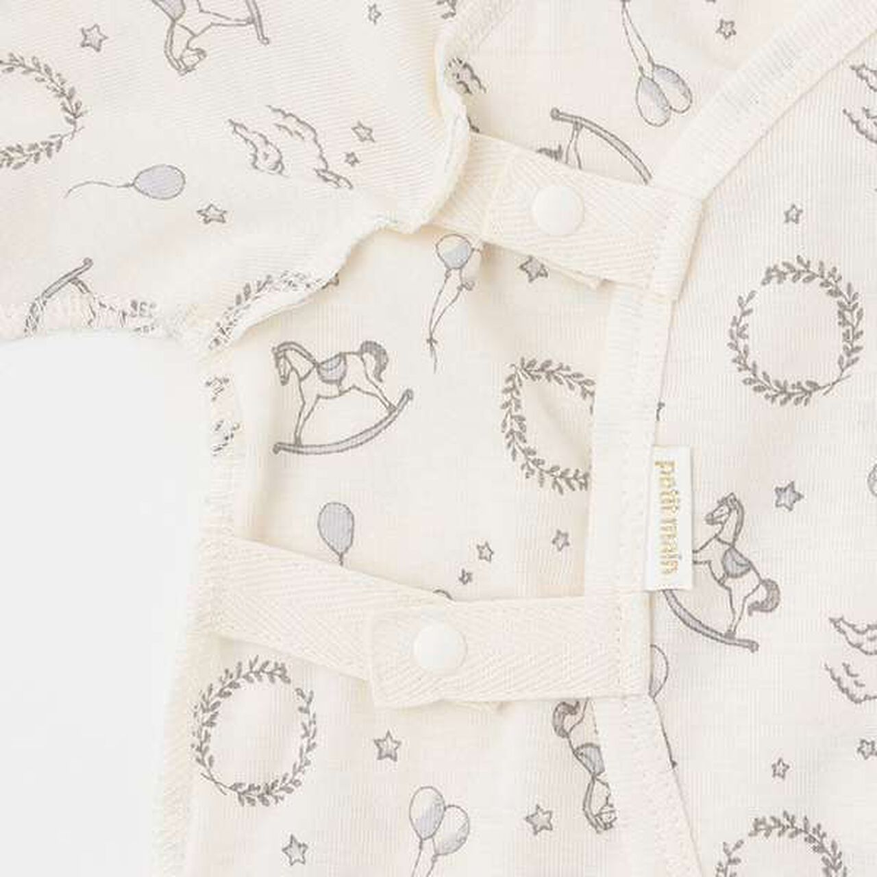 [Weak Acidity] Combination Bodysuit,Light green, large image number 9