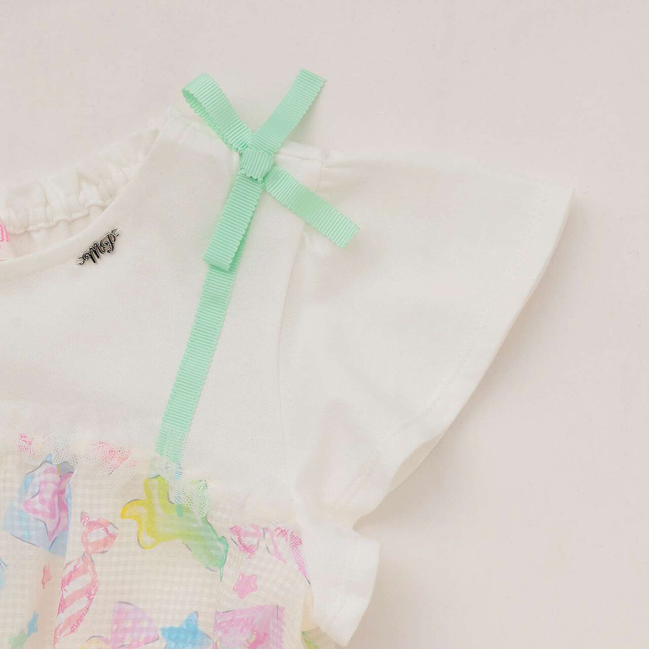 [Restock] Candy Pattern Docking Dress,Lemon yellow, large image number 3