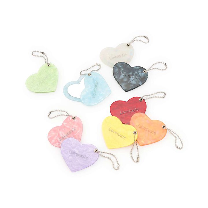 [Oshi Katsu] Heart Slide Mirror,Green, medium image number 4