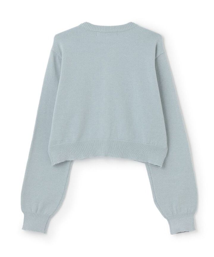 Argyle Knit Cardigan [Korean Fashion],Gray, medium image number 5