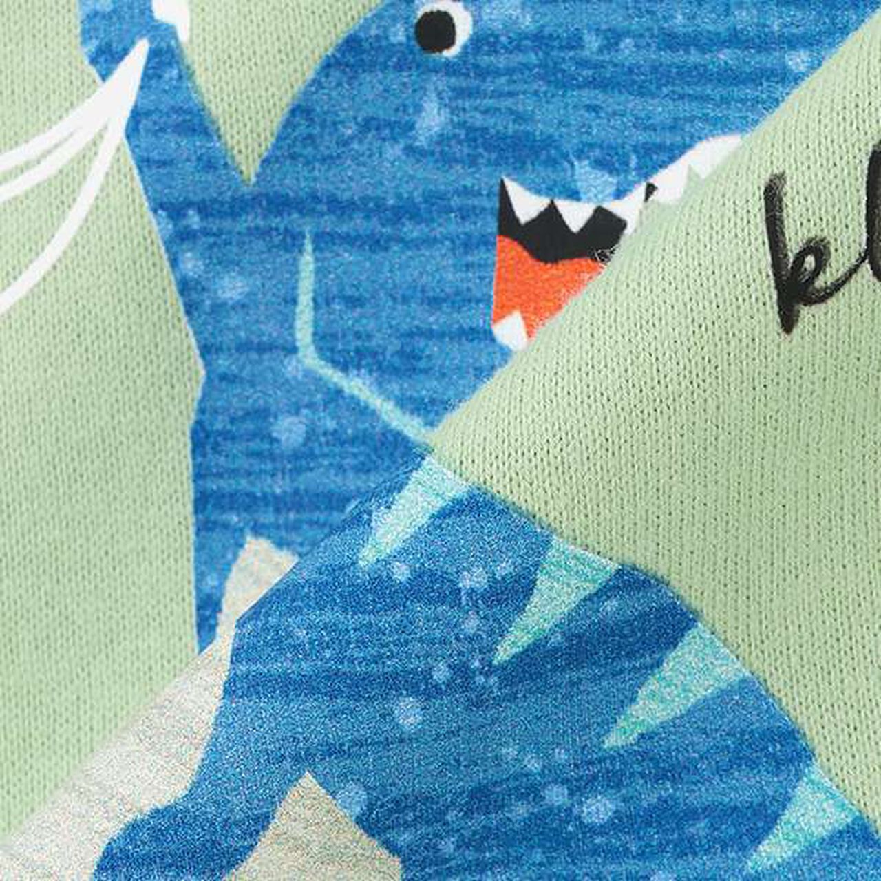 Balloon Dinosaur Long-Sleeve T-Shirt,Red, large image number 6