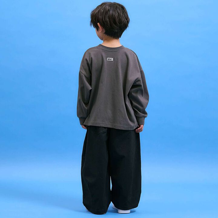 [Anti-Stain & Quick-Dry & Shape Retention] Checker Flag Printed T-Shirt [MNCM],Navy, medium image number 27