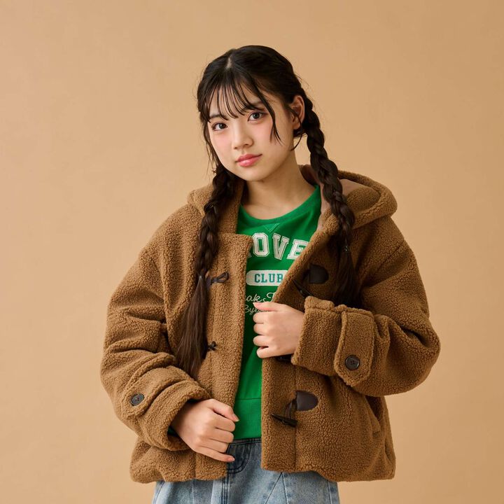 Ring Boa Short Duffle,, medium