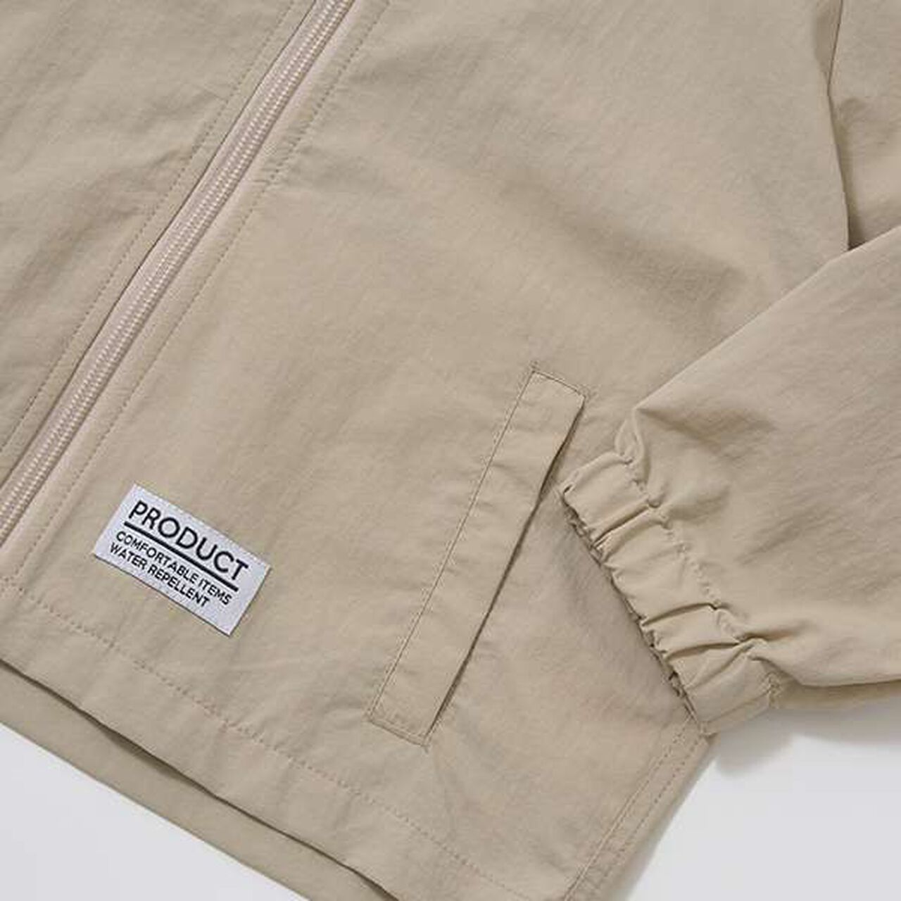 [Water-Repellent] Mountain Parka with Storage Bag,Black, large image number 17