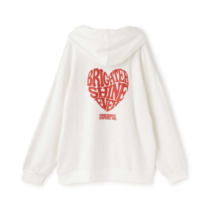 [Seconds Cute Top] LTXC Puffy Heart Loose Parka,Black, medium image number 21