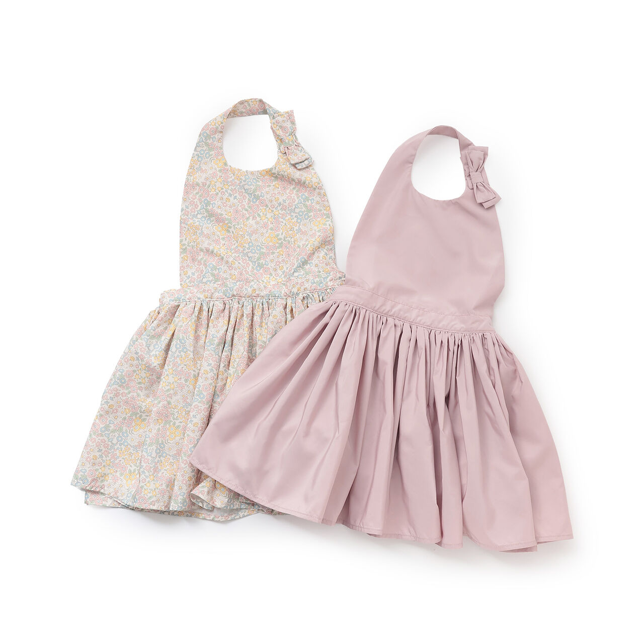 [Water-Repellent] Dress Apron/L,Light pink, large image number 12