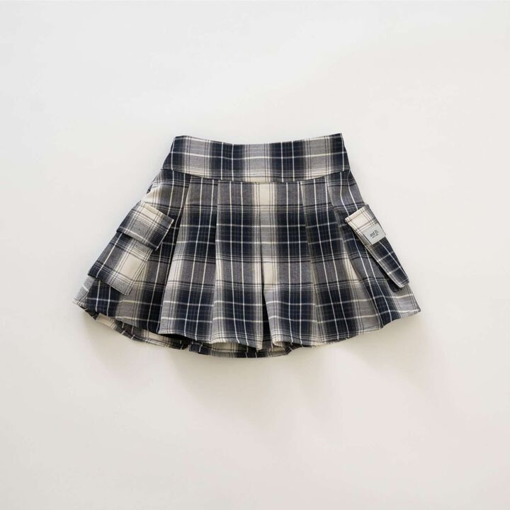 Pleated Cargo Culottes,Light khaki, medium image number 18