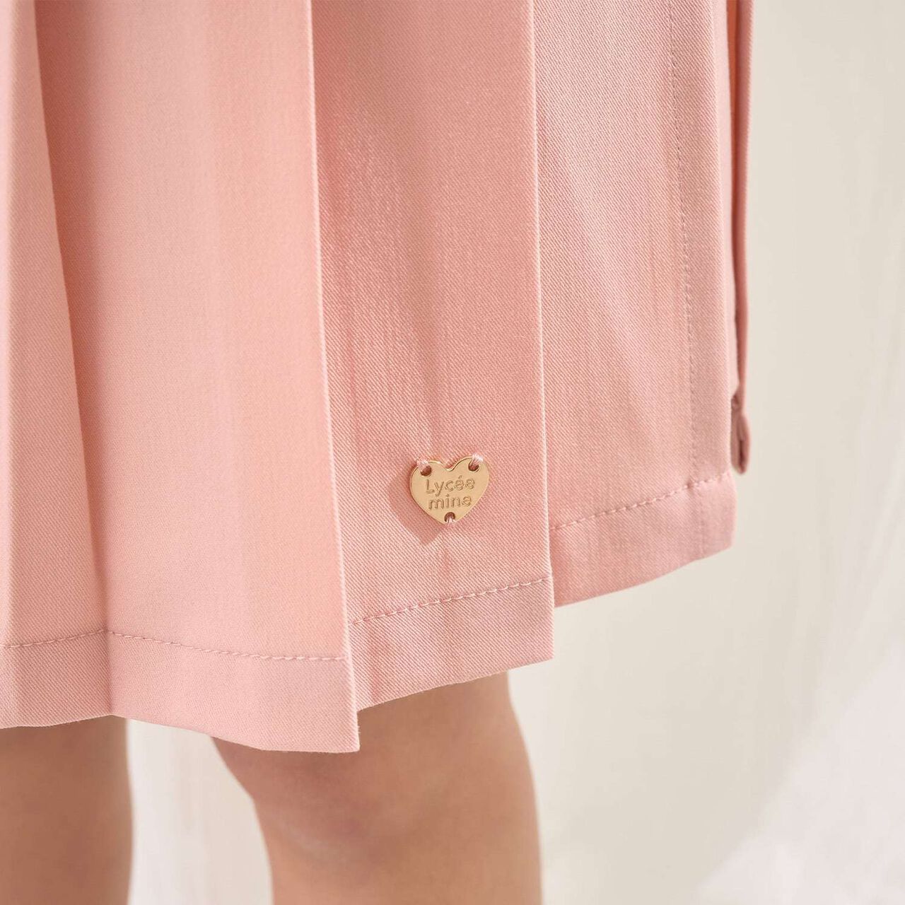Wrap Skirt with Pleats (Includes Pants),Beige, large image number 16