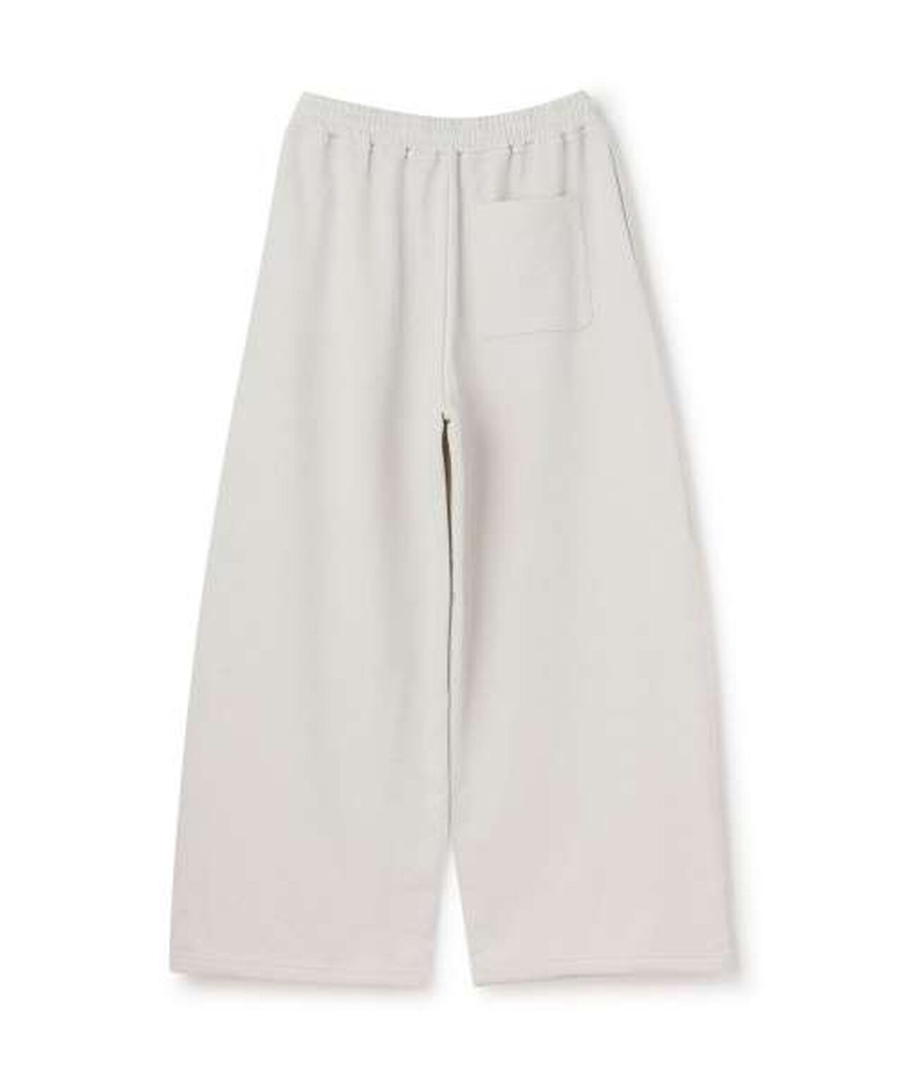 Plate Loose Sweatpants,Off white, large image number 8