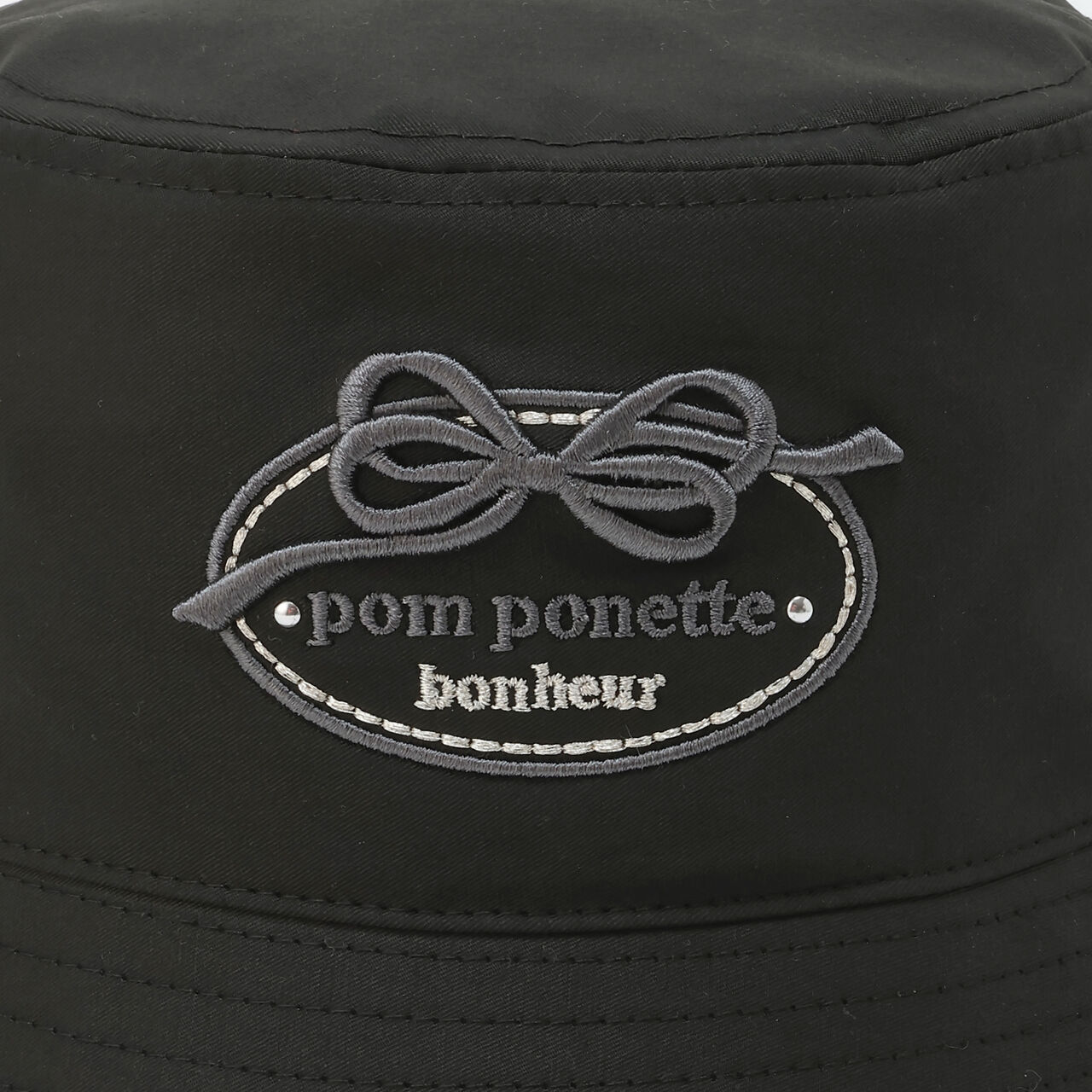 [Water-Repellent] [UV Protection] Bucket Hat,Black, large image number 2