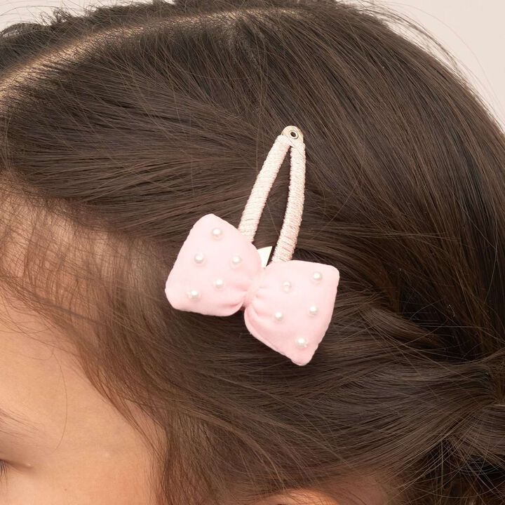 Puffy Ribbon Hair Clip (Set of 2),, medium