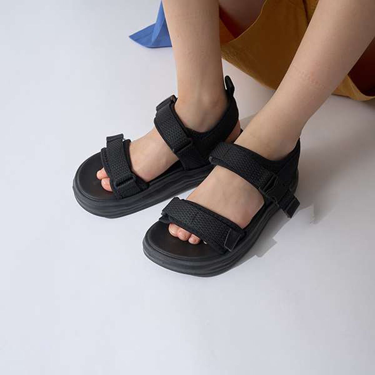 Sports Sandal,Black, large image number 0
